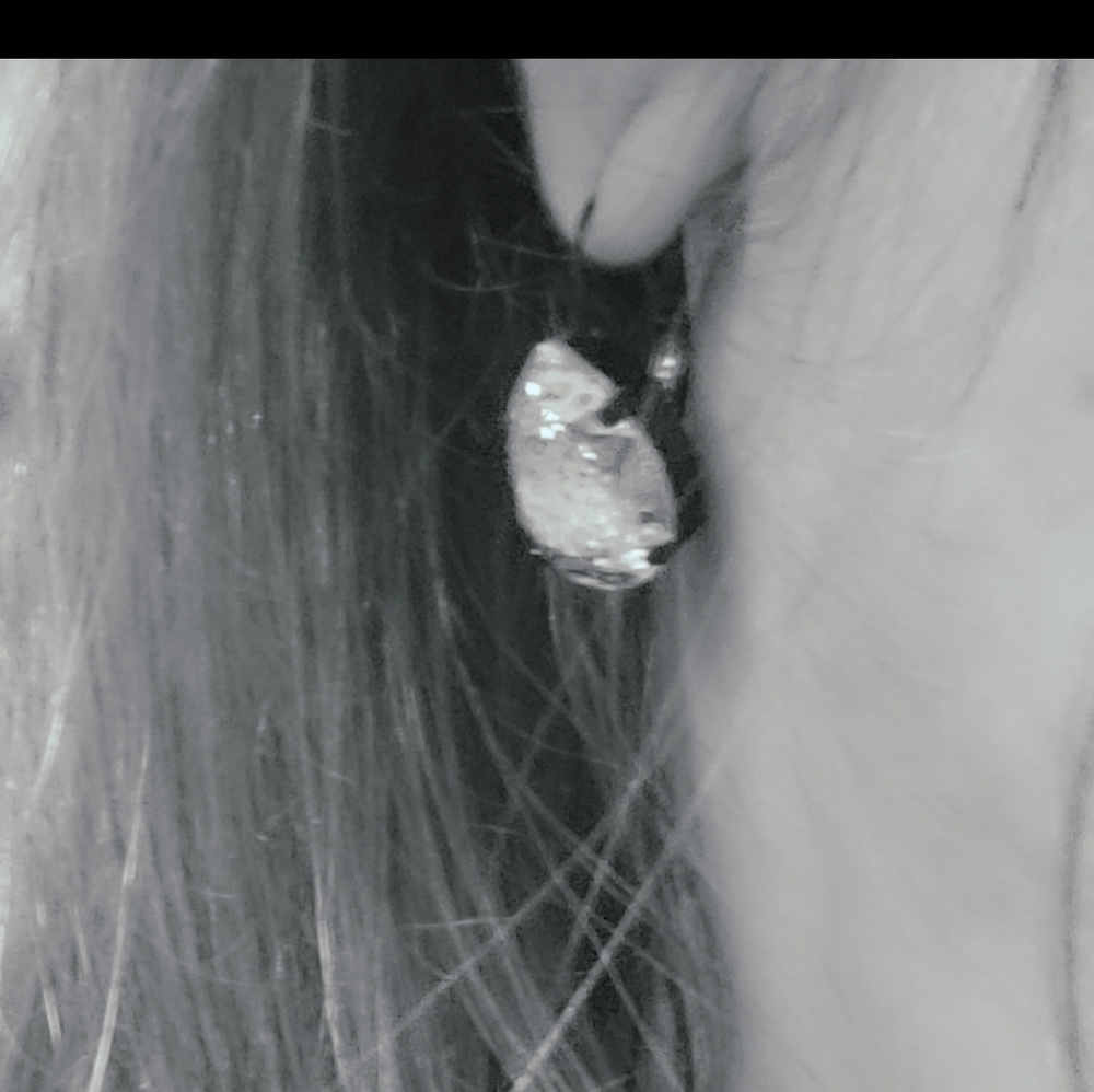 Art Deco Style Patina Earrings - Picture 5 of 14